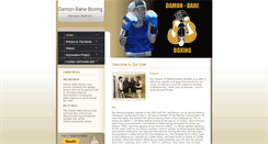 Desktop Screenshot of damon-baheboxing.com